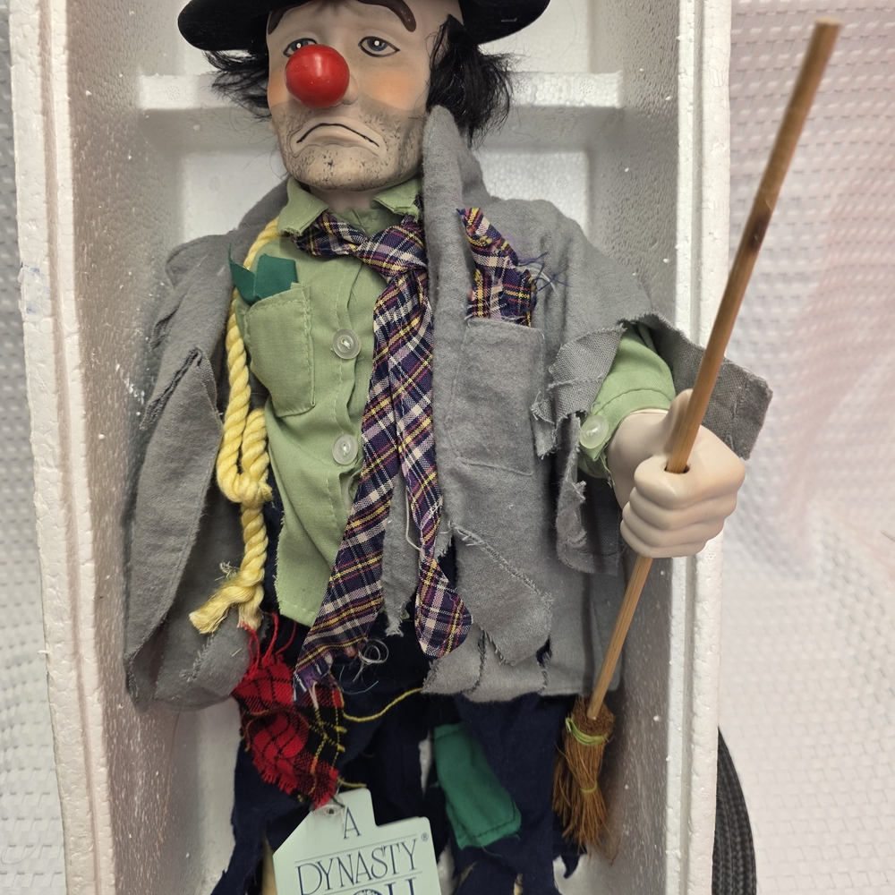 1986 Vintage Dynasty Doll Collection - Clyde The Hobo Clown - Picture 6 of 16